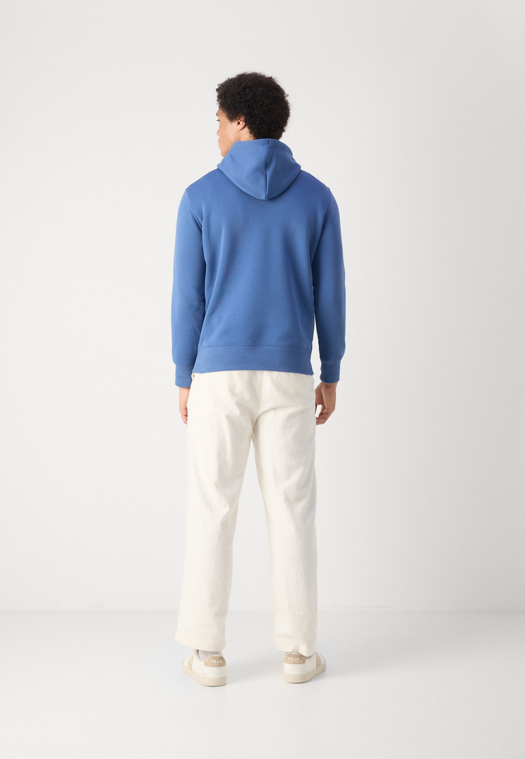 Kapüşonlu sweatshirt - nostaljik mavi