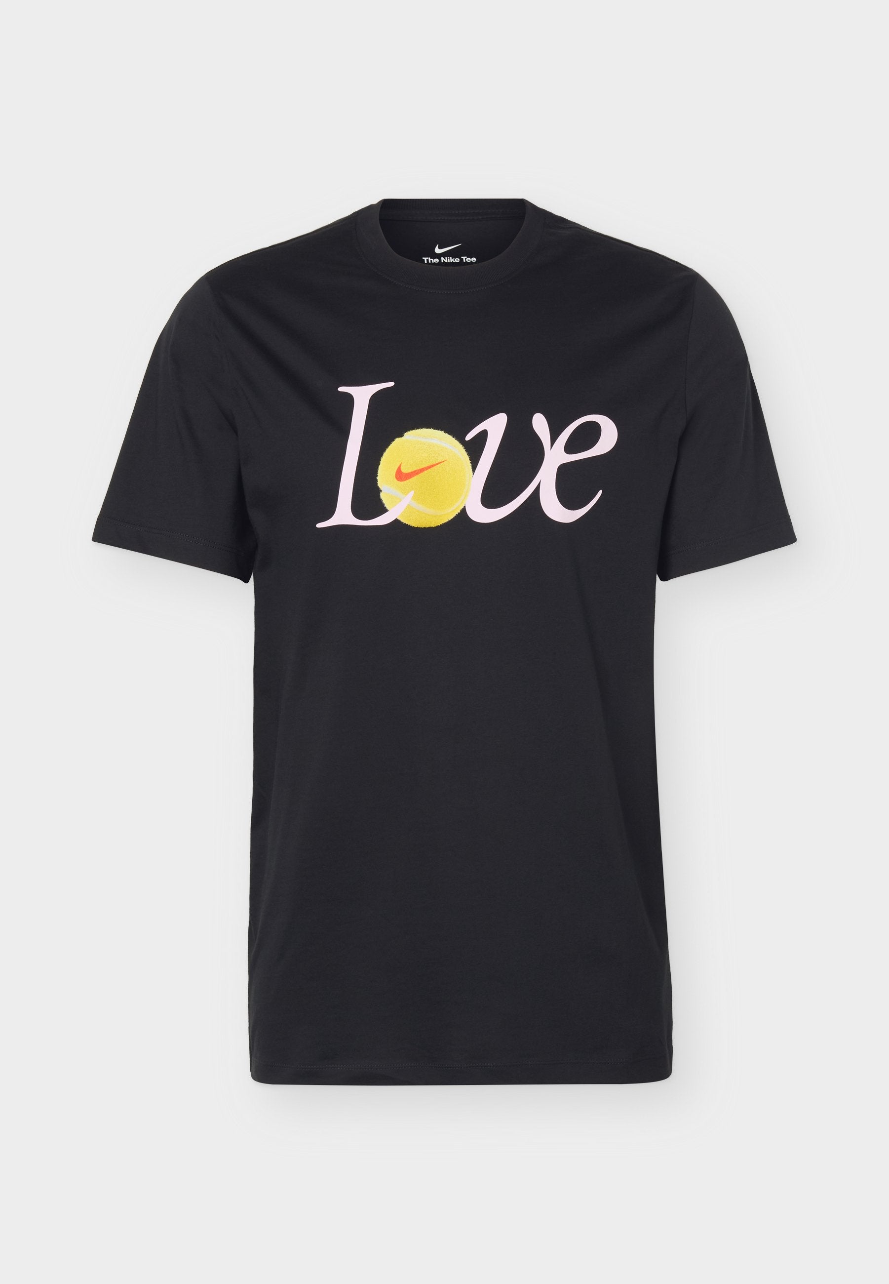 NIKECOURT TEE LOVE - Print T-shirt - black