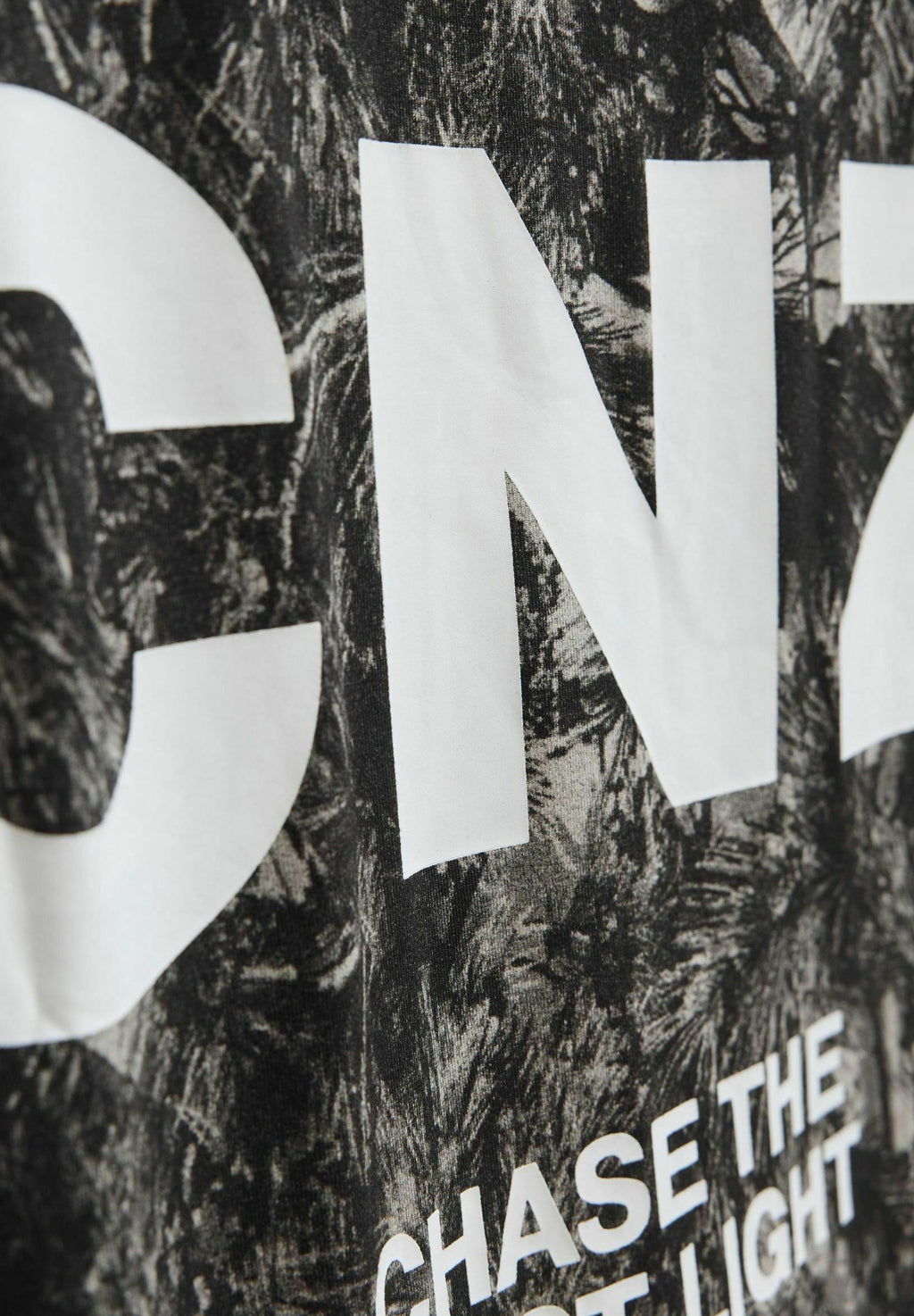 Backprintet - Print T-shirt - black
