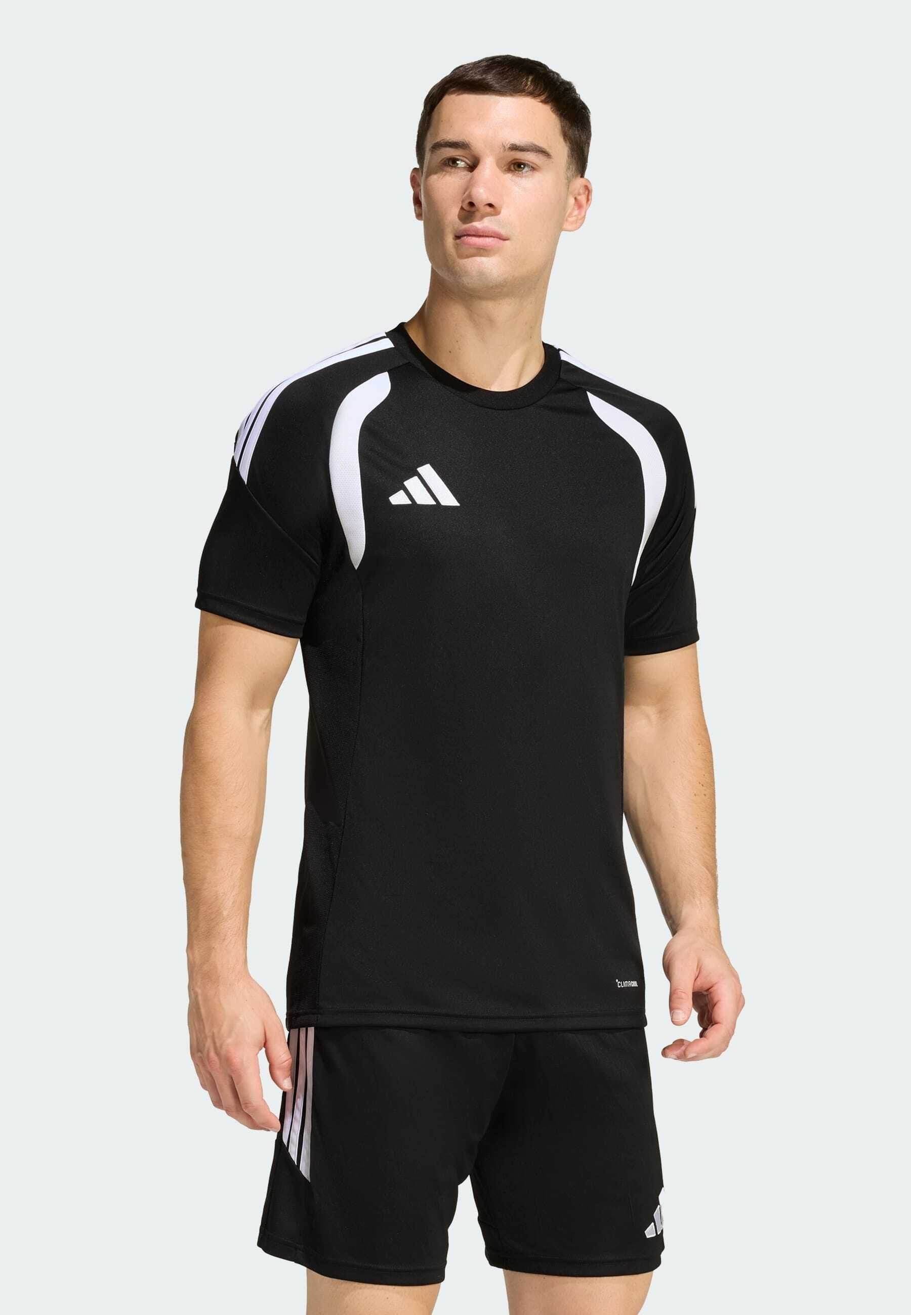 Sports T-shirt - black/white