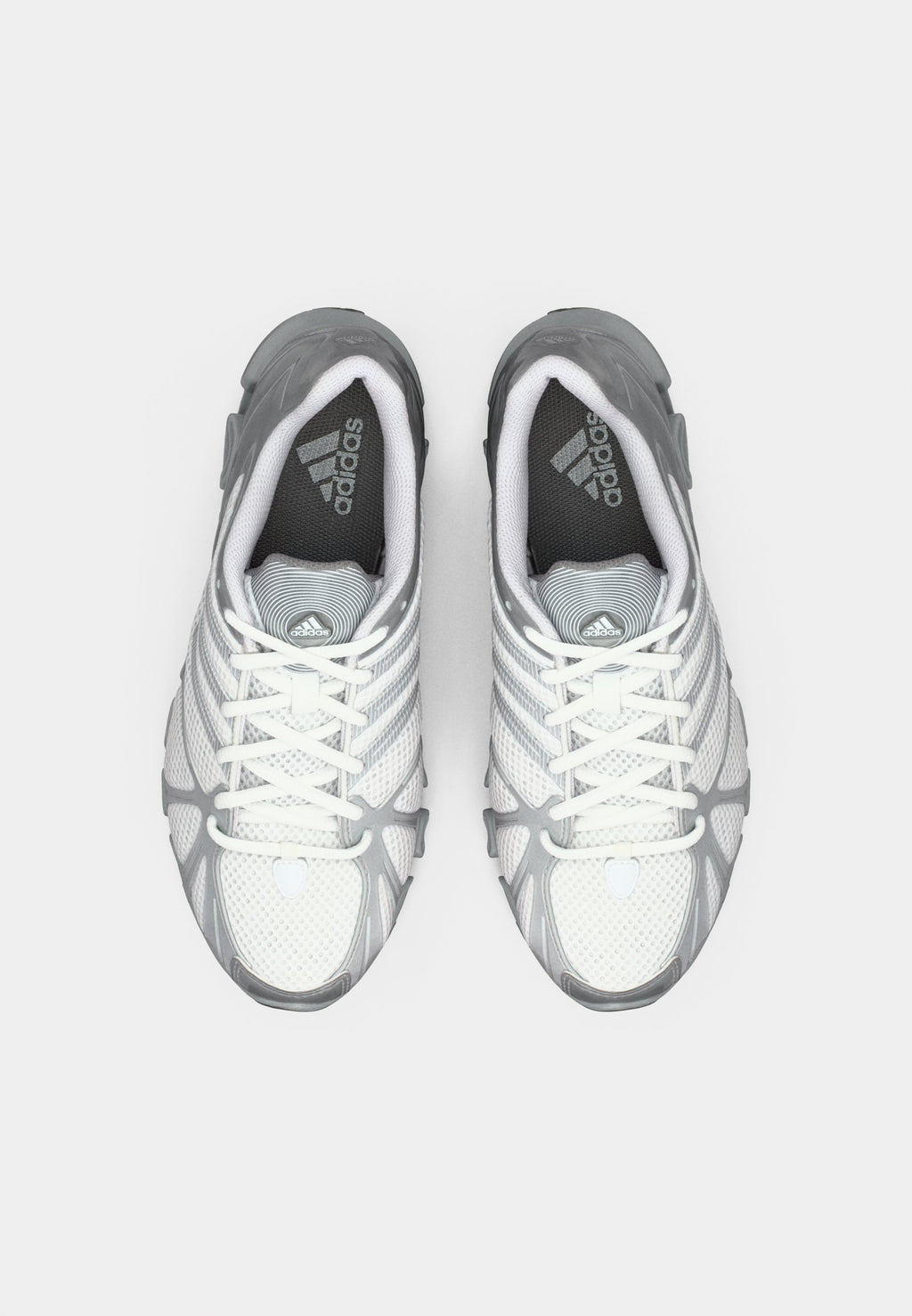 MEGA GHOSTRIDE W - Trainers - footwear white/silver metallic/matte silver