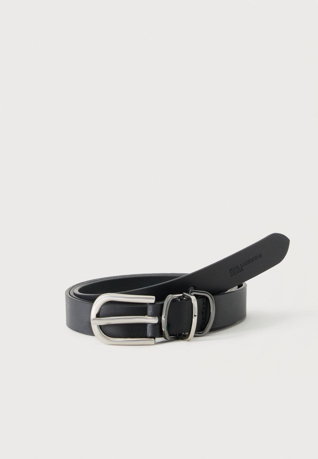 RINGS DETAIL BELT - Belt - black