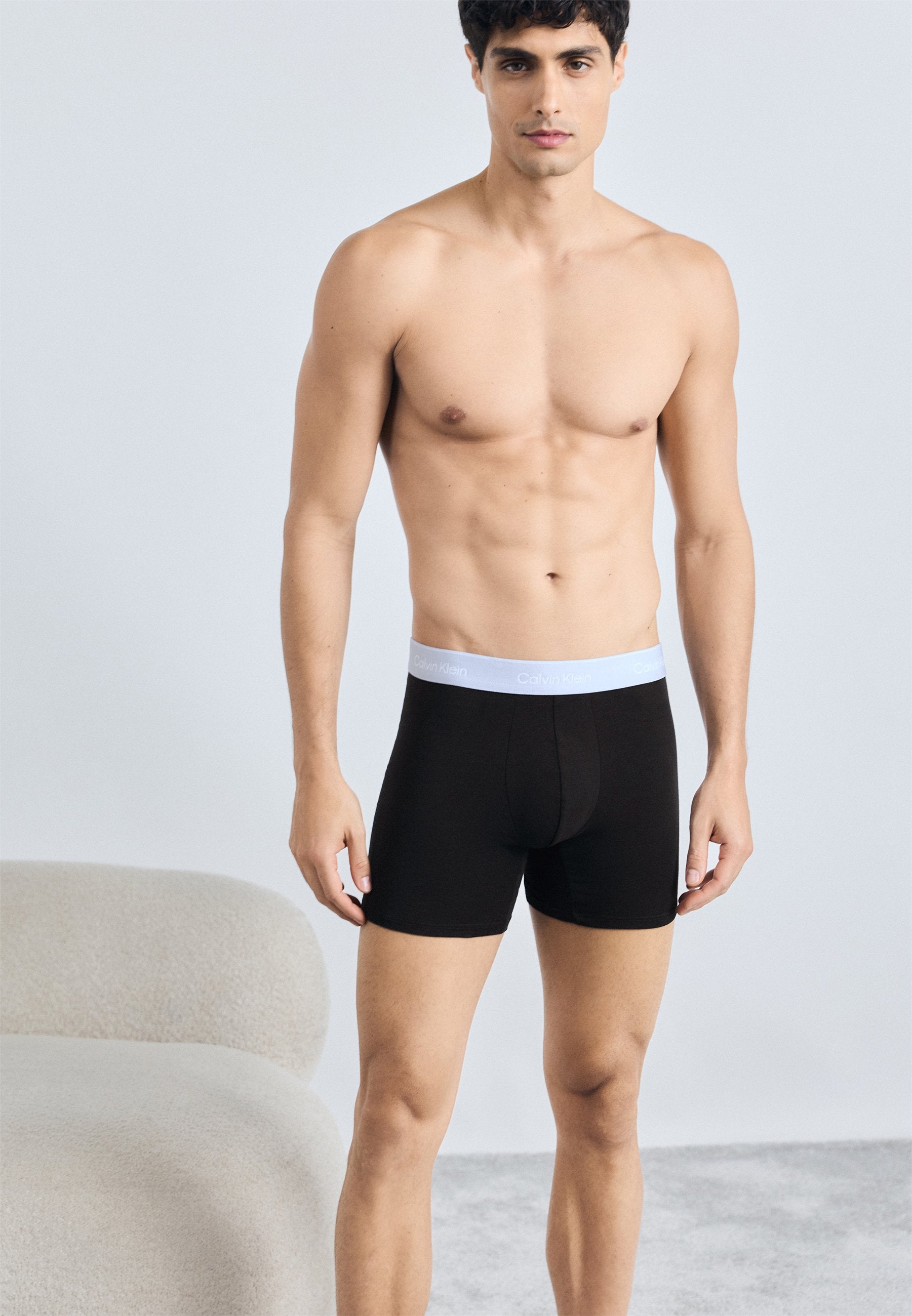 BOXER BRIEF 5 PACK ICON COTTON STRETCH - Boxer briefs - black/royalty