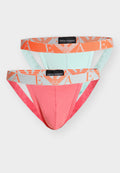 BOLD MONOGRAM PARTE BASSA JOCKSTRAP 2 PACK - Jockstrap - pink/aqua