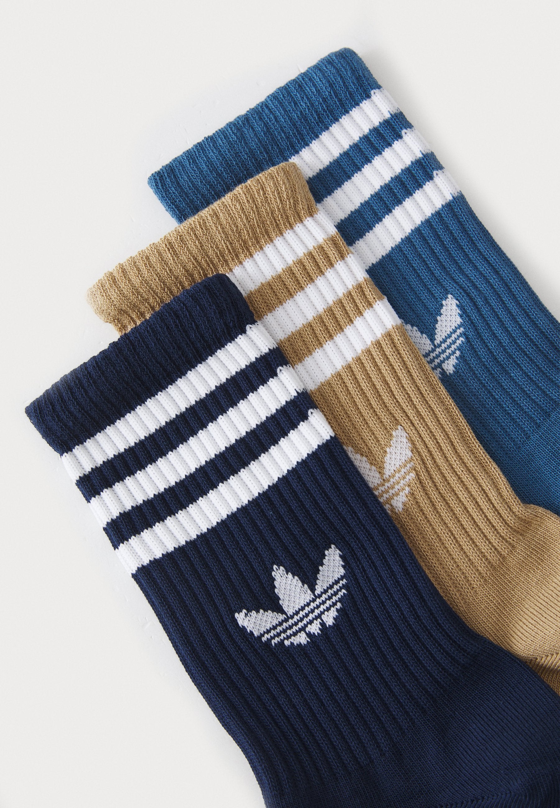 باقة 3 من الجوارب STRIPES CREW UNISEX - جوارب - أزرق رمادي/نيلي ليلي/كرتون