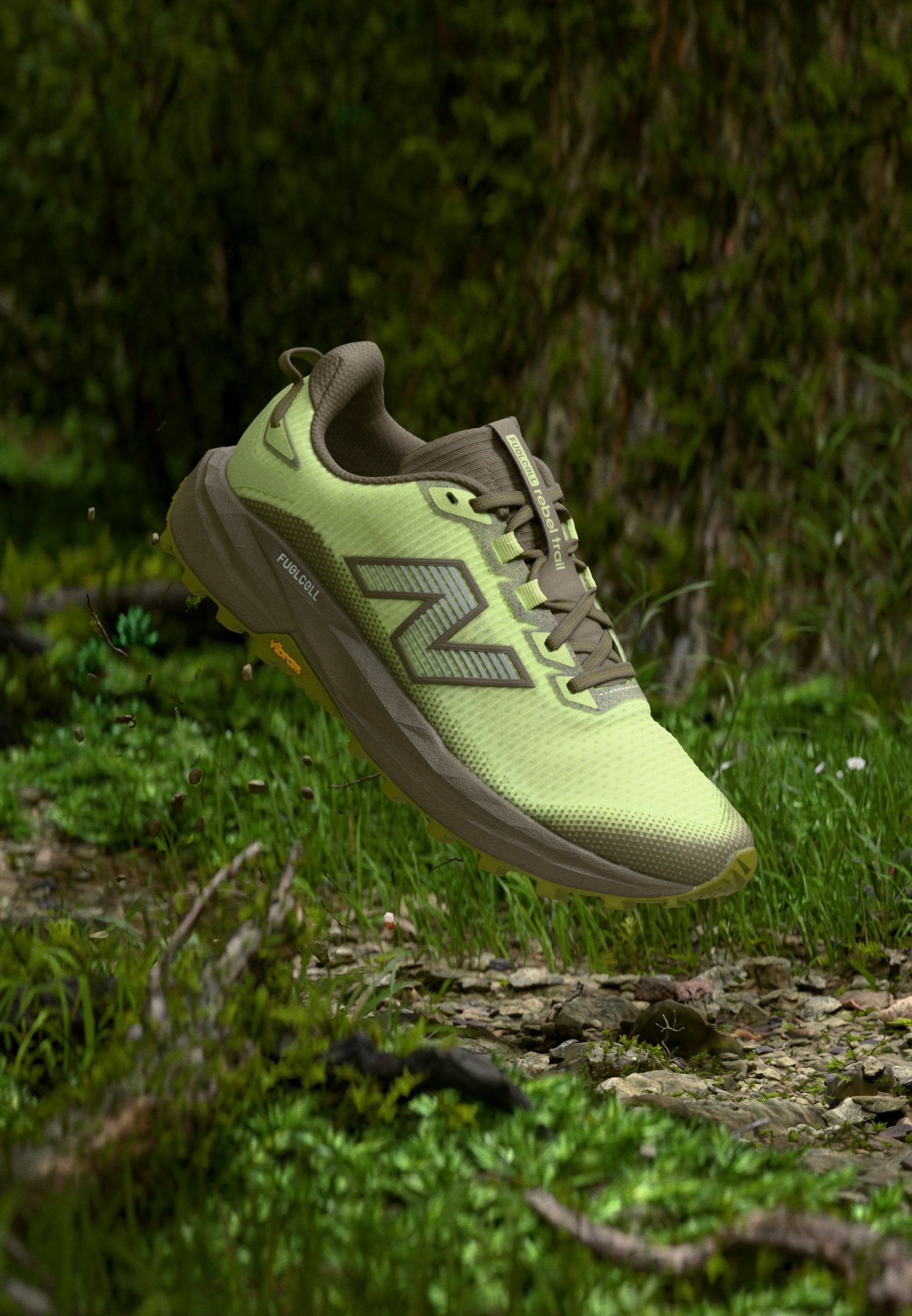 REBEL - Trail running shoes - afterglow