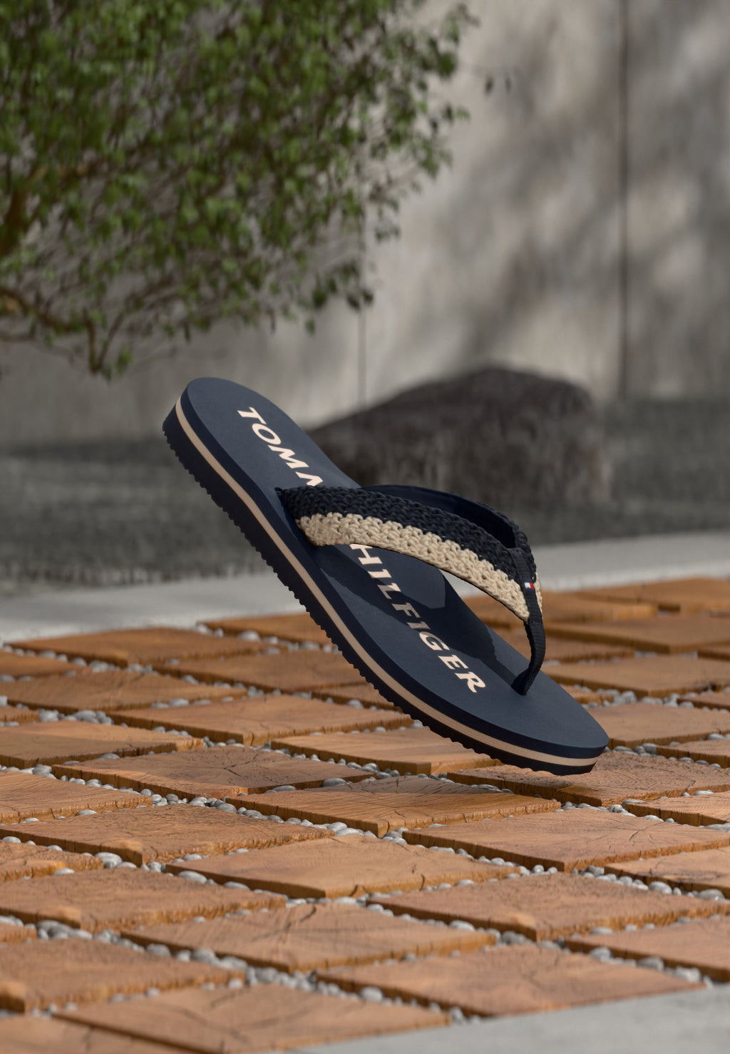 SUMMER - T-bar sandals - space blue