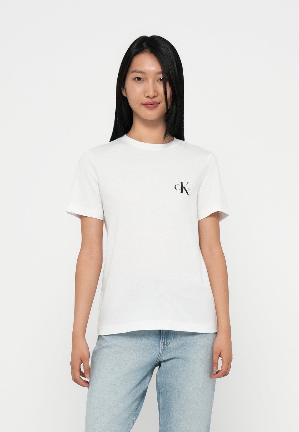 MONOLOGO TEE 2 PACK - Basic T-shirt - black / bright white