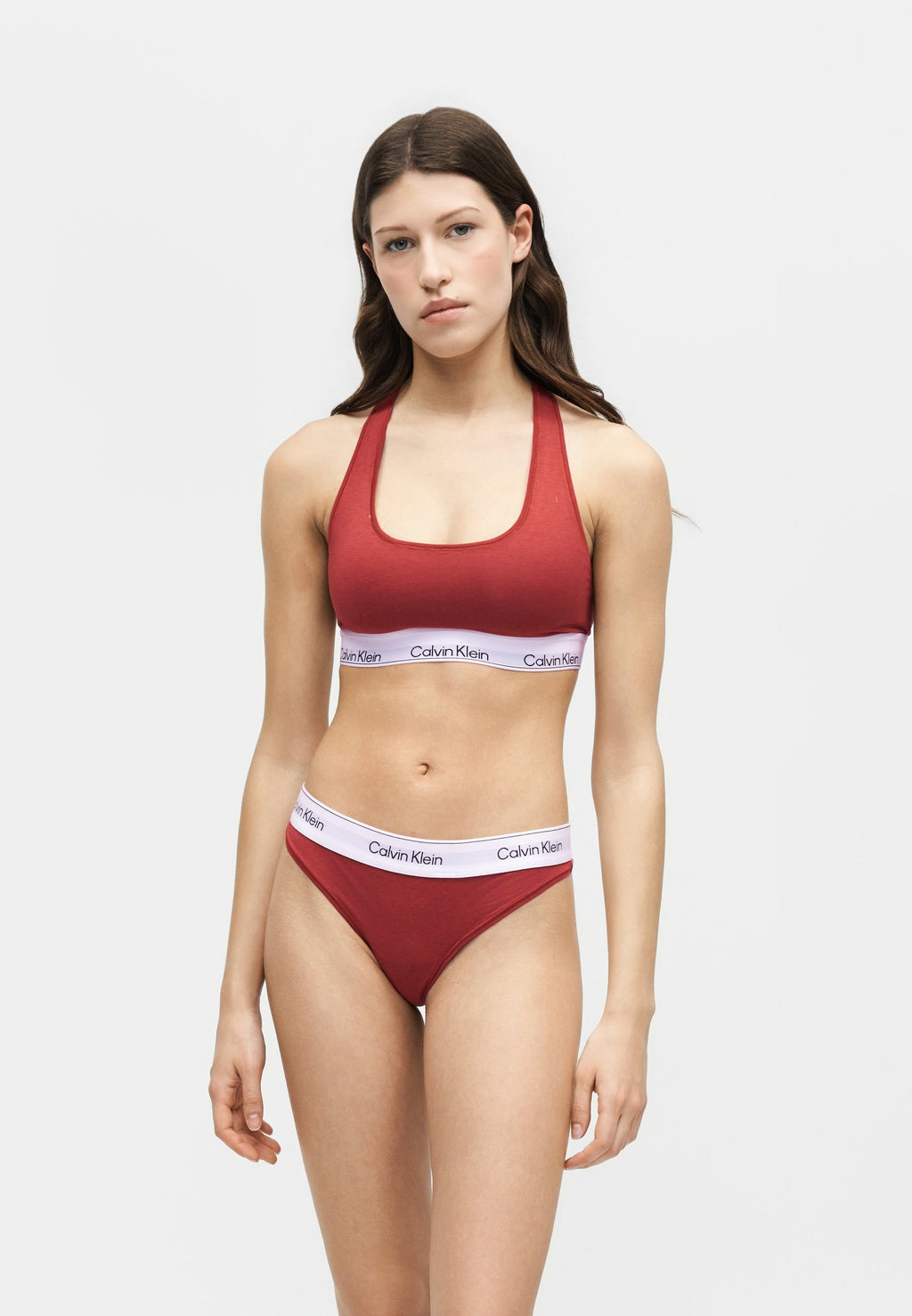 ICON 2 PACK - Sports bra - black/chili oil