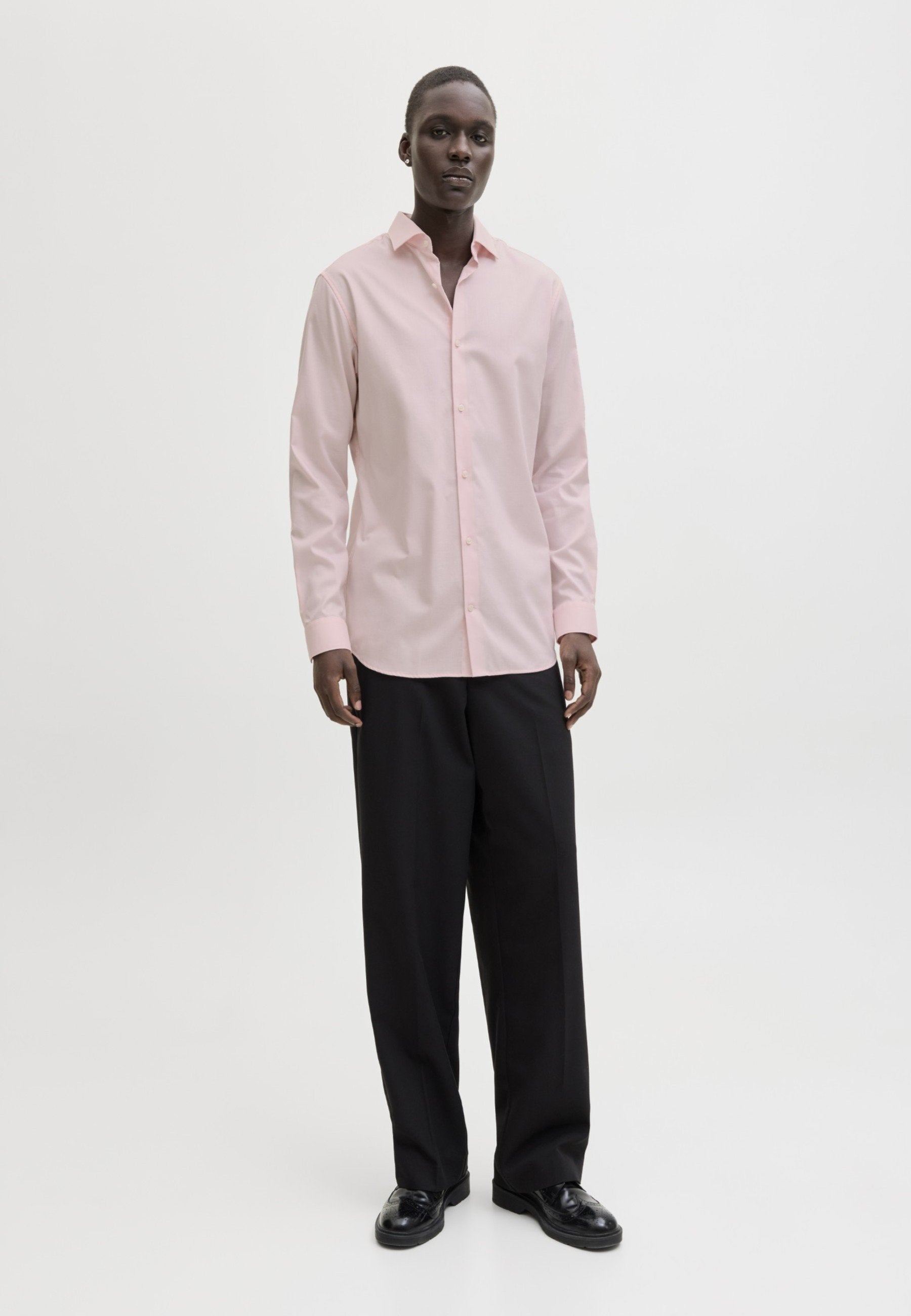 JPRBLAPARKER SHIRT L/S NOOS - Formal shirt - impatiens pink fit slim fit