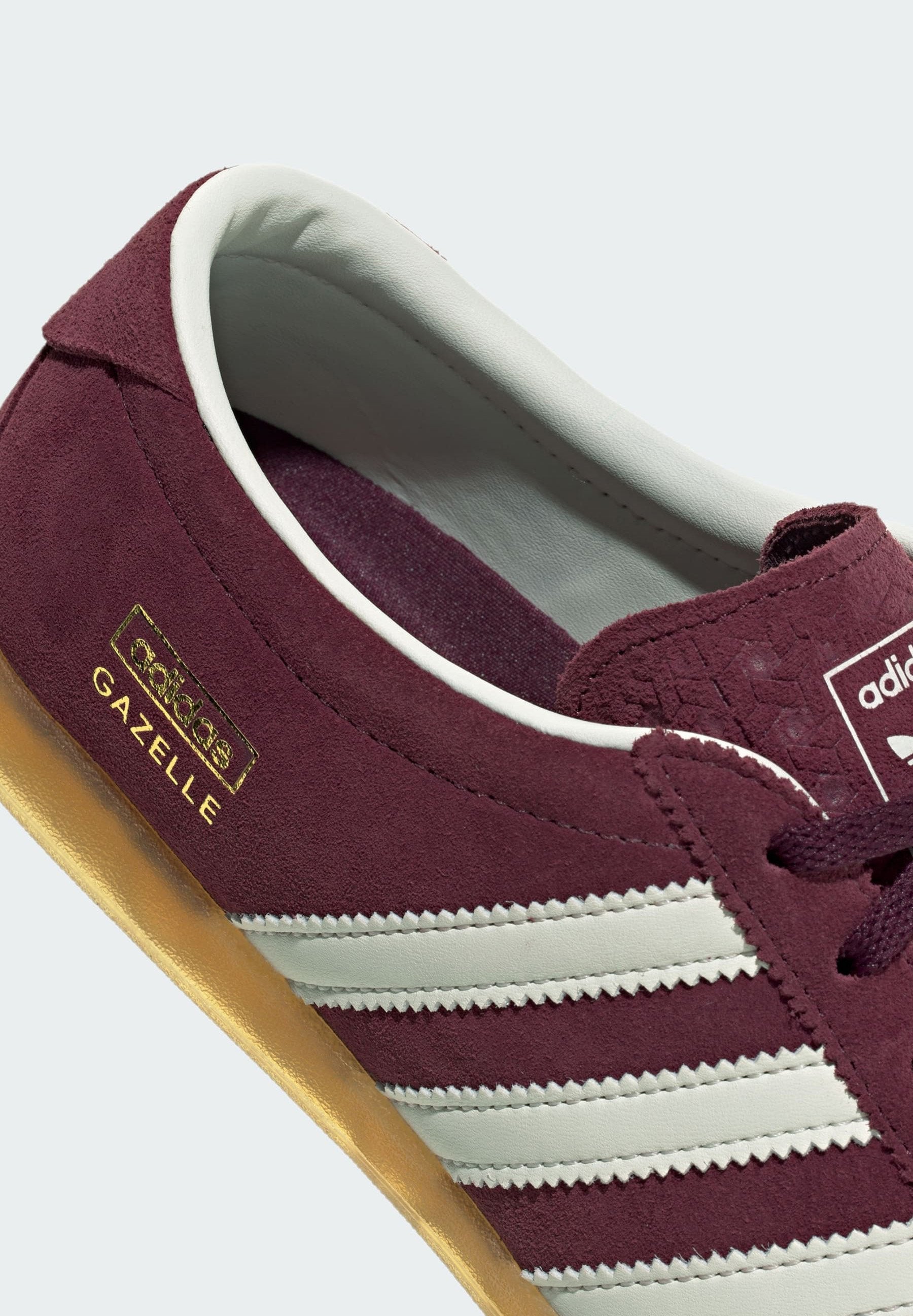 GAZELLE PRO - Trainers - maroon core white gum