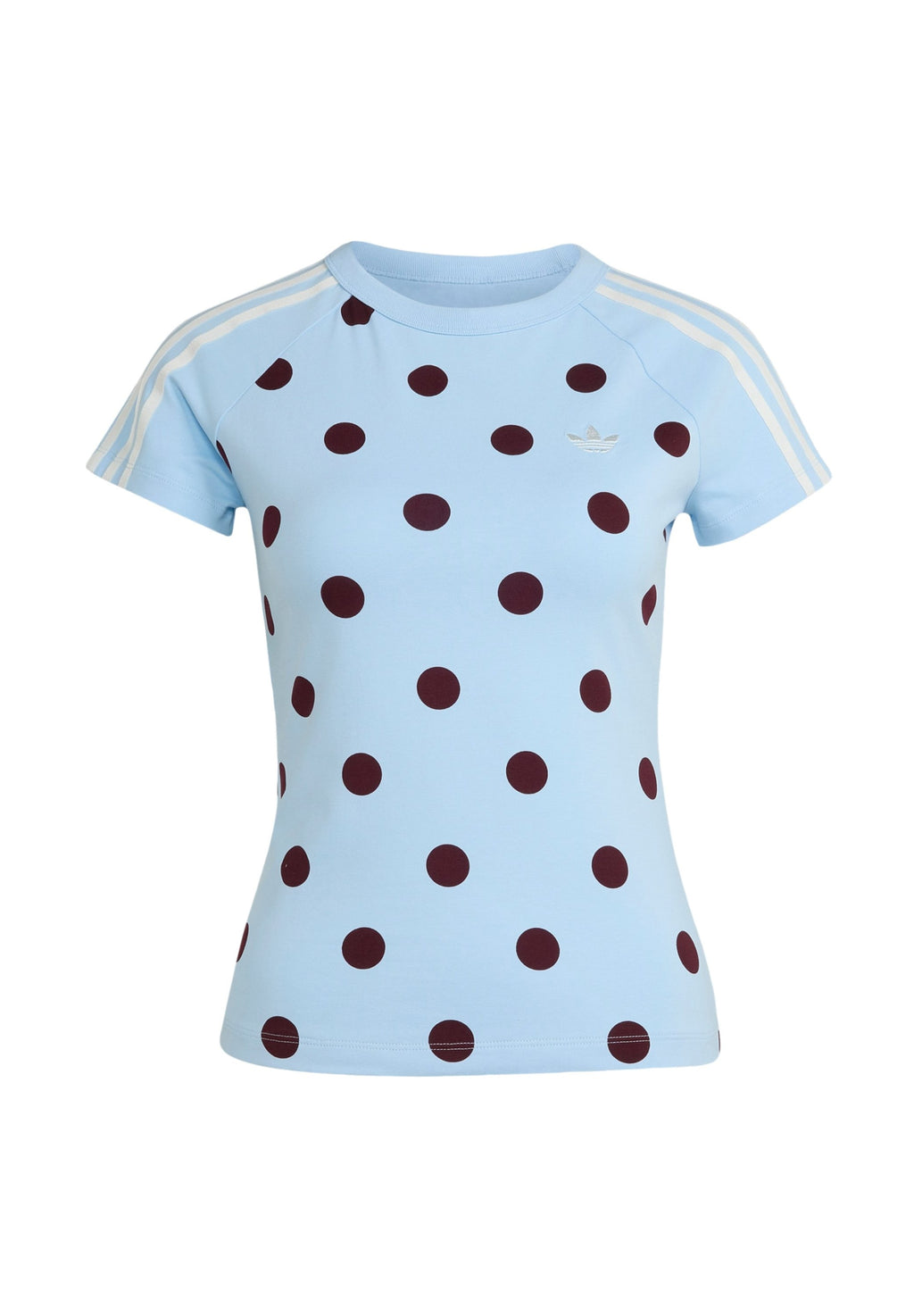 POLKA DOT CALI TEE - Print T-shirt - clear sky