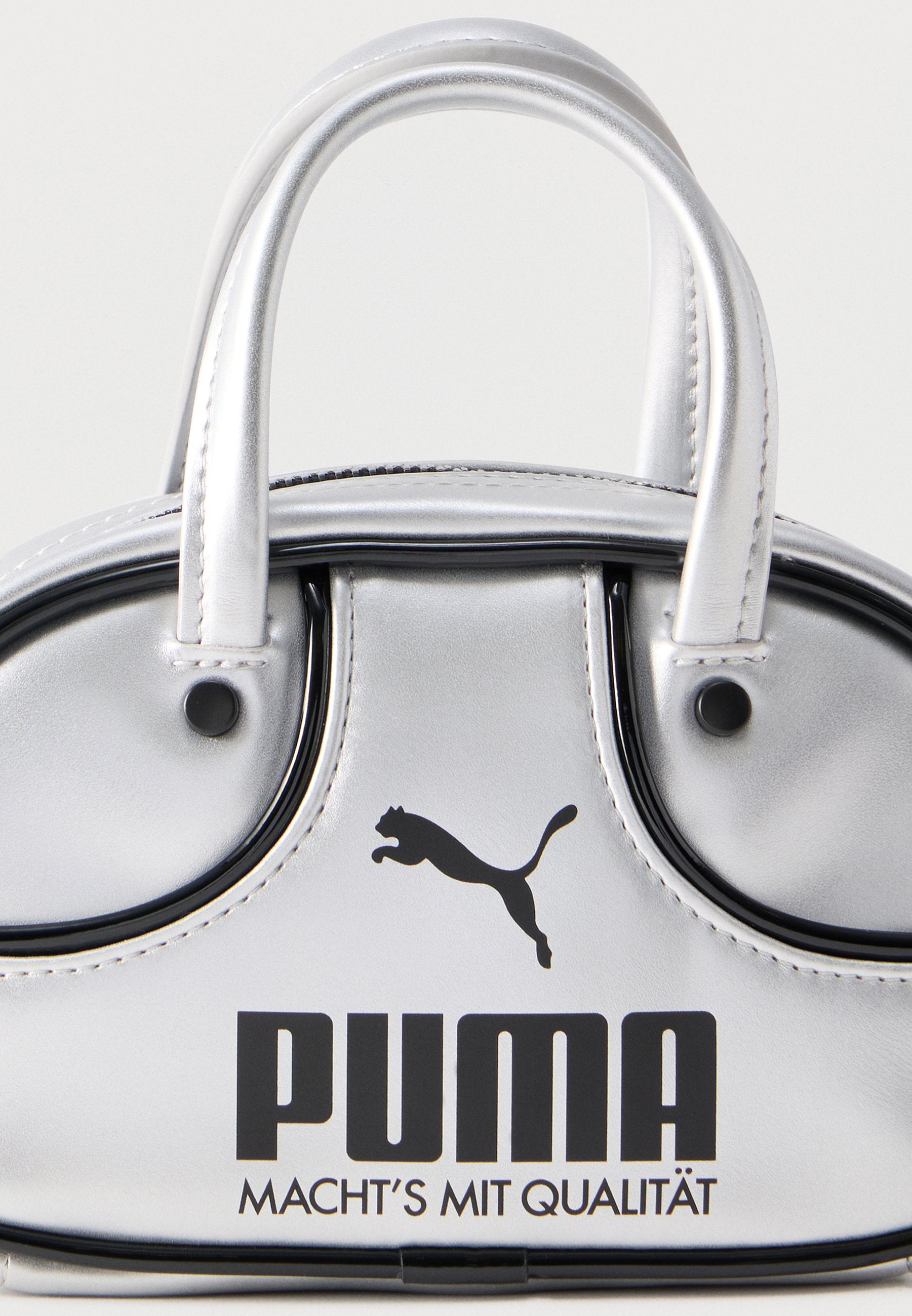 Handbag - glacial gray/black