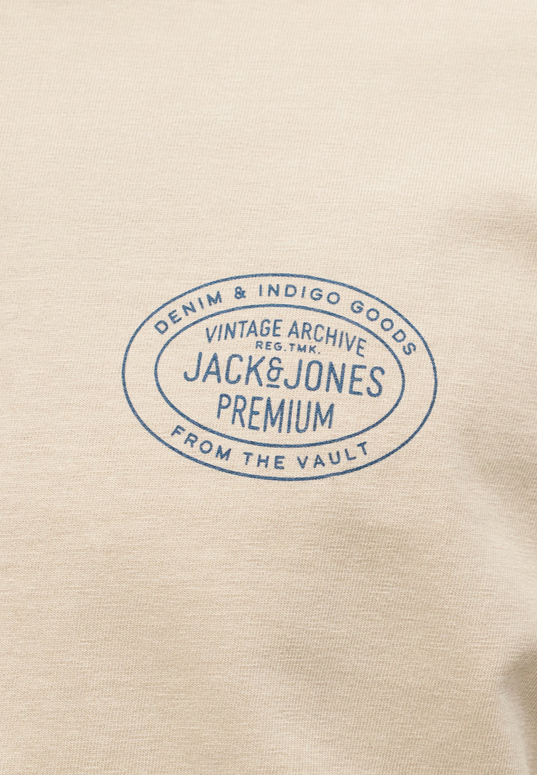 JPRBLUFELIX TEE - Basic T-shirt - humus