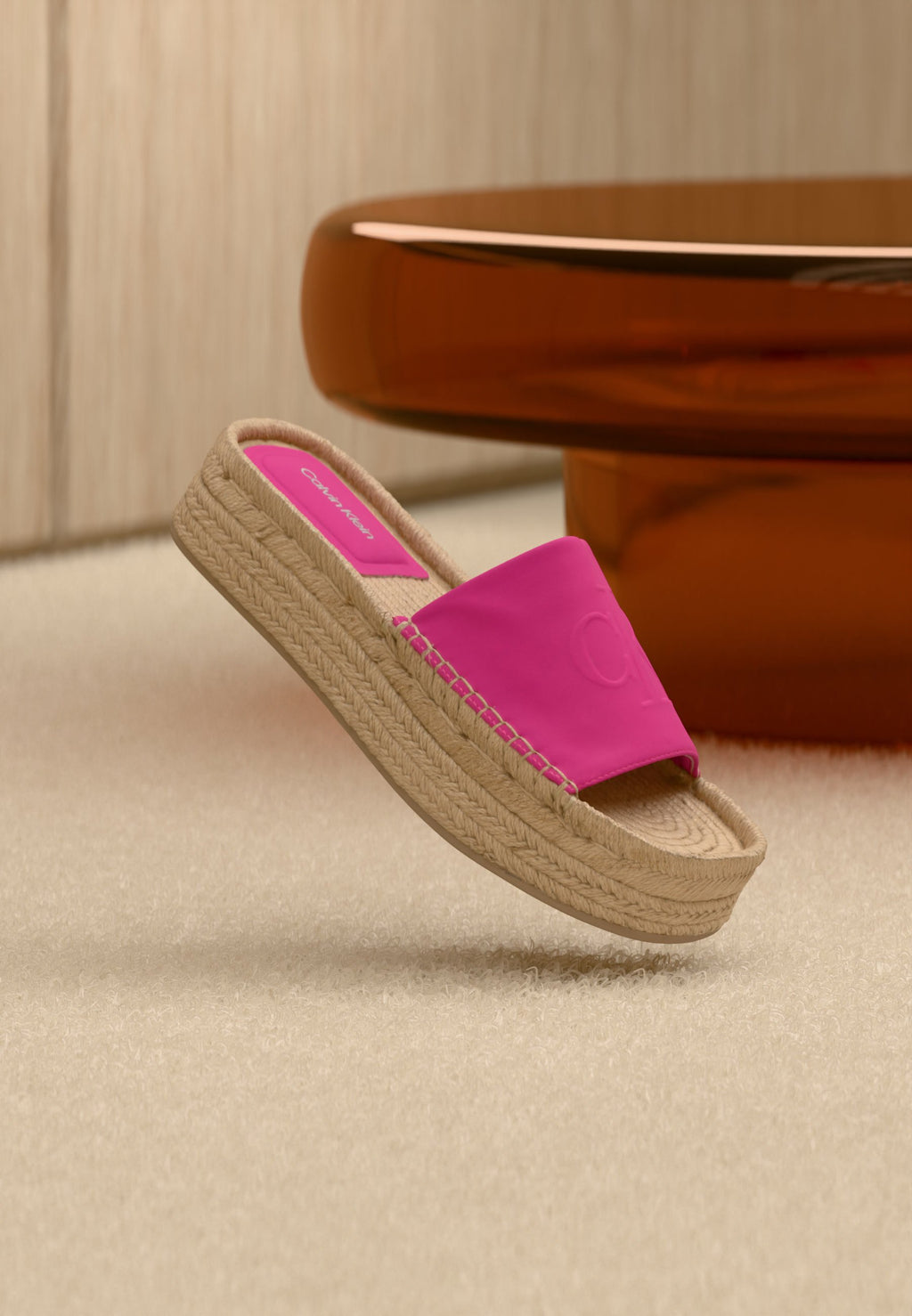 Mules - pink yarrow
