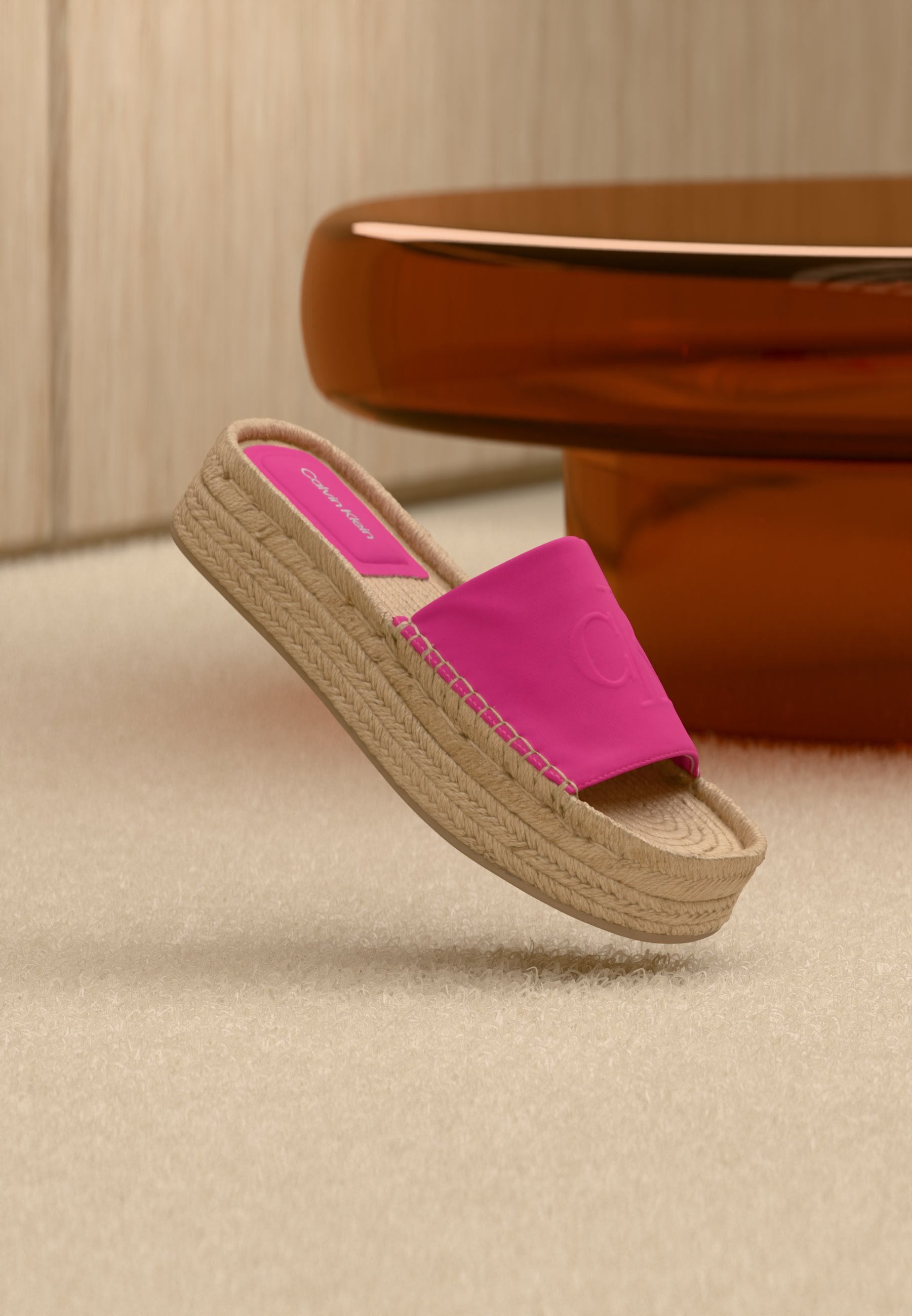 Mules - pink yarrow