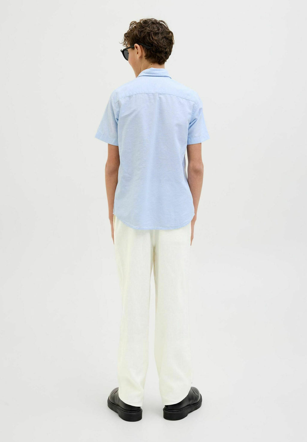 Wide-leg Wide-leg Junior - Trousers - off white