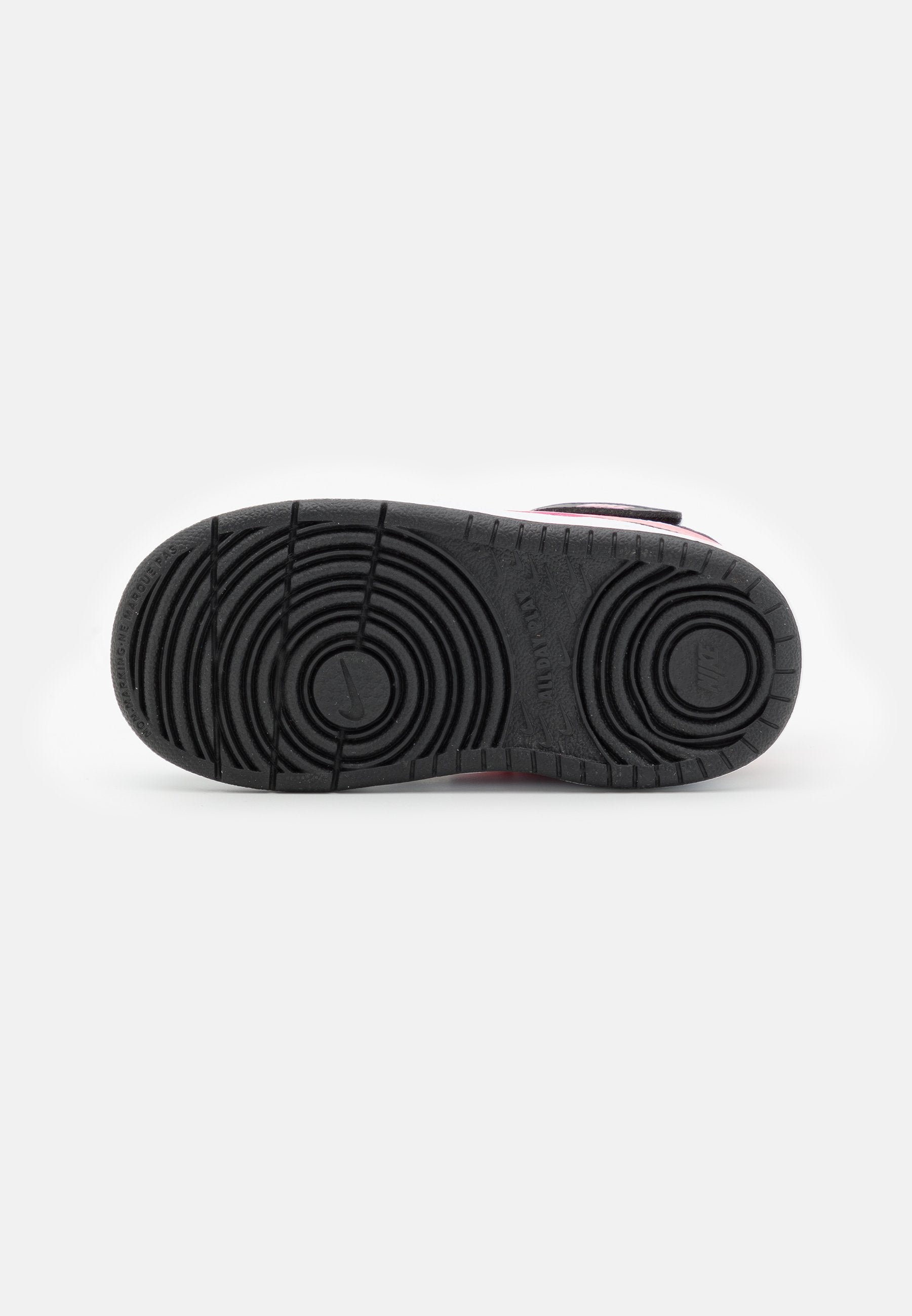 COURT BOROUGH UNISEX - Yüksek bilekli spor ayakkabı - siyah/sunset pulse/beyaz