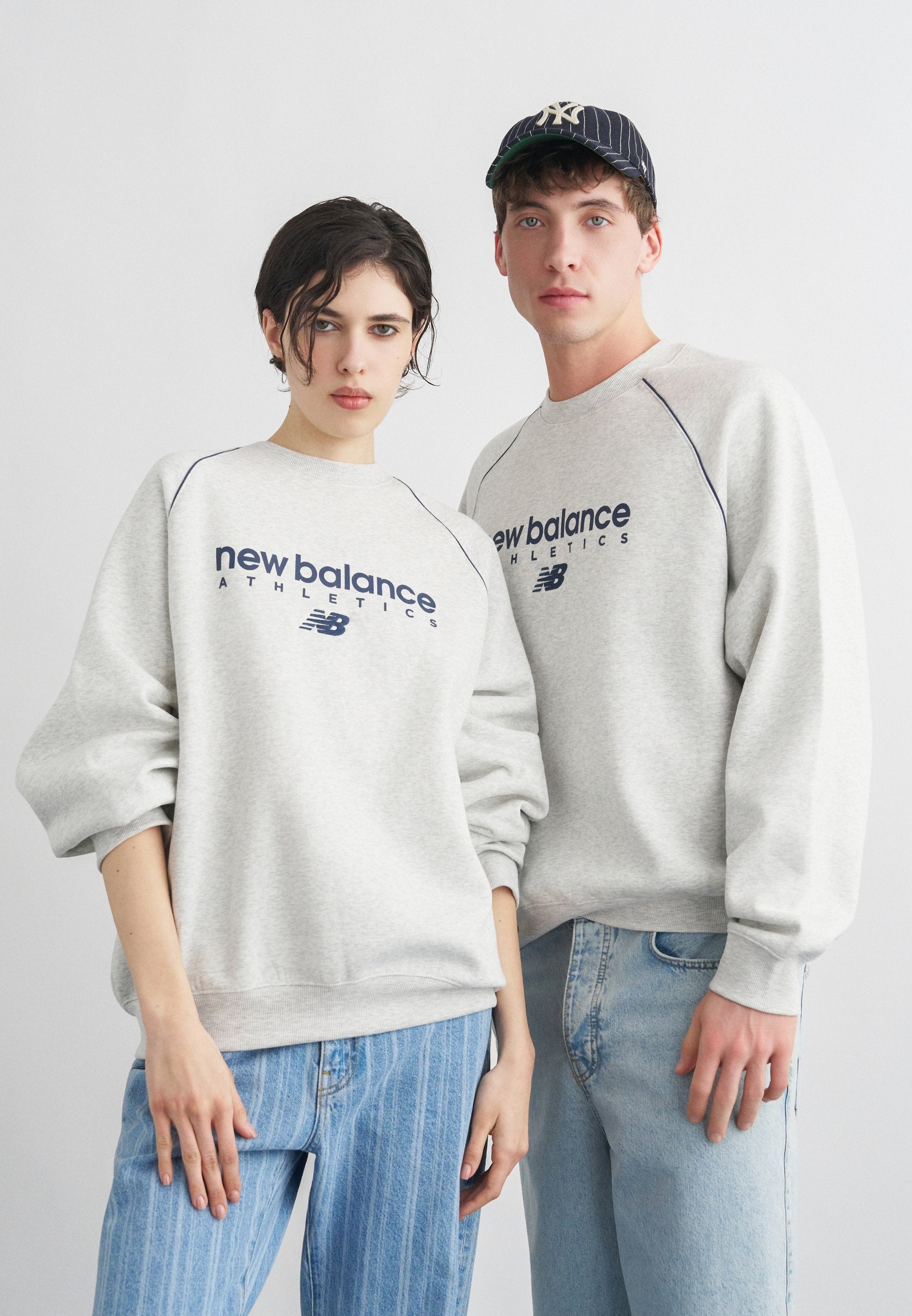 GRAPHIC CREW UNISEX - Sweatshirt - ash heather