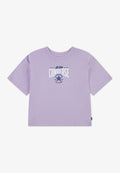 MULTI HIT BOXY TEE - Print T-shirt - lavender latte