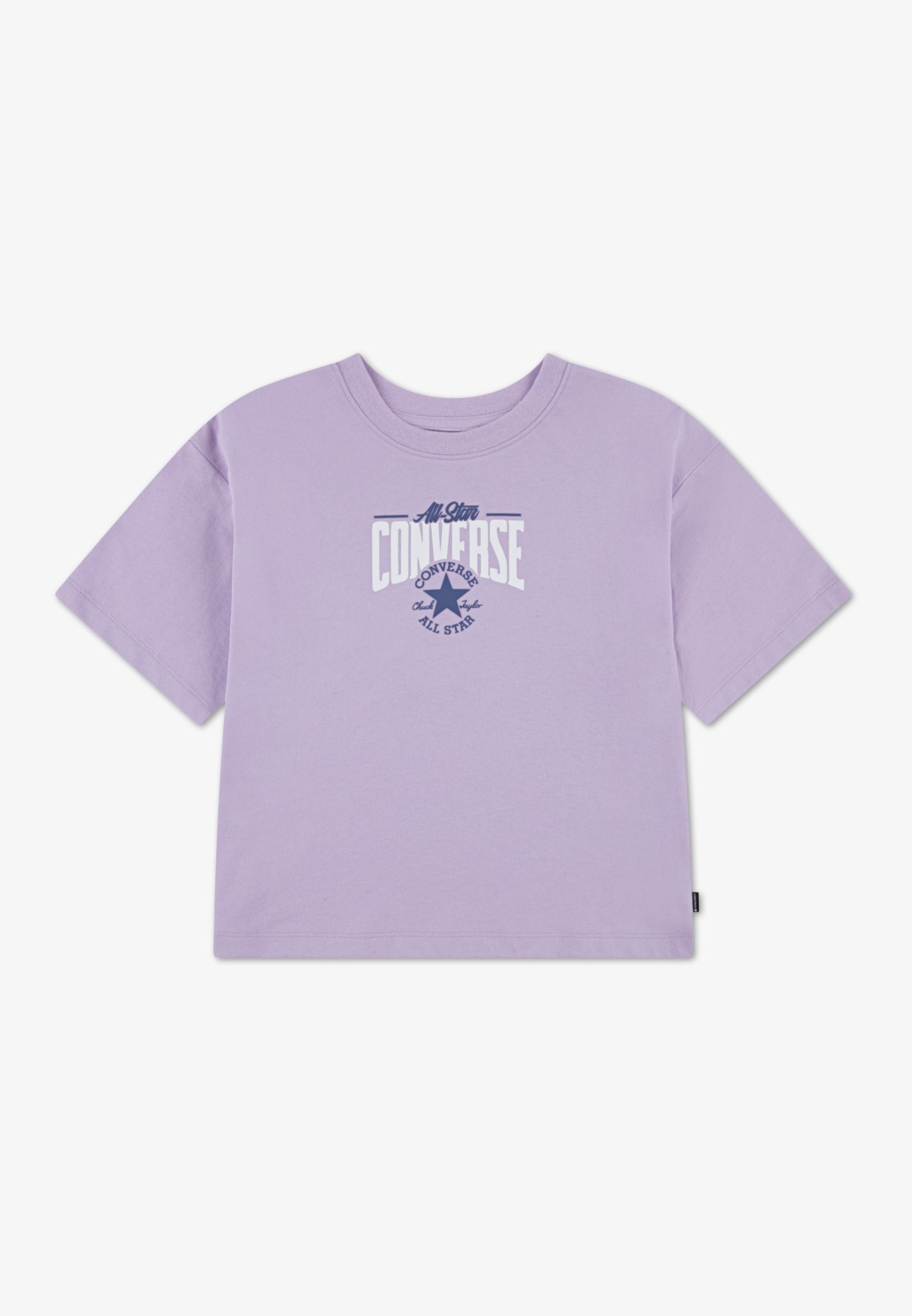MULTI HIT BOXY TEE - Print T-shirt - lavender latte